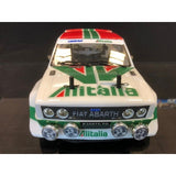 The Rally Legends EZRL2349 1/10 Fiat 131 Abarth Alitalia Clear Body + Decals