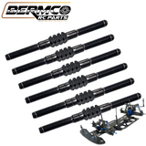 Bermco RC Parts BB Titanium Turnbuckle Kit 3.5 Black Custom Works Intimidator 8