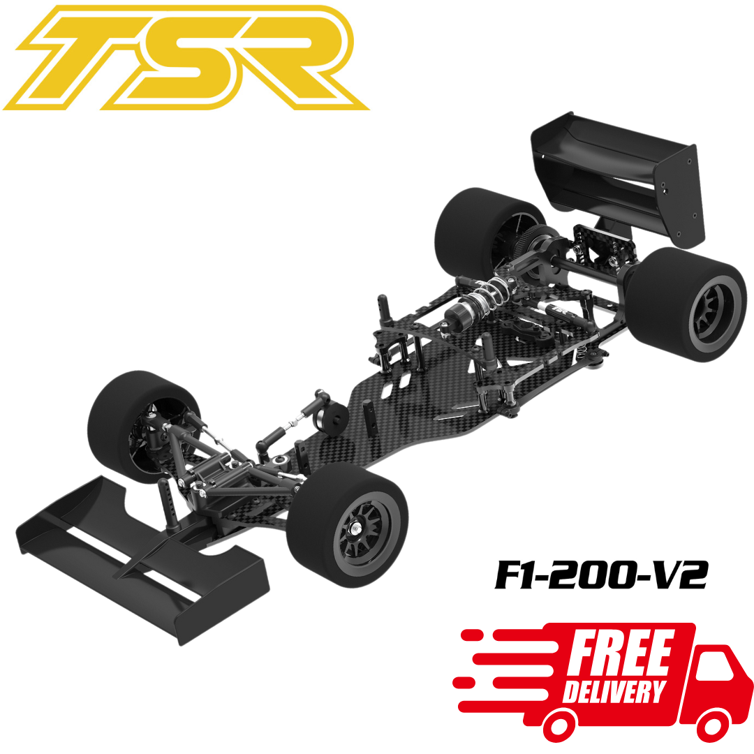 Team Saxo F1-200-V2 F1 1/10 Car Kit 2WD Radio Control – Naughty Boy RC