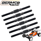 Bermco RC Parts BB Titanium Turnbuckle Kit 3.5mm Black Serpent SRX-2 Gen3