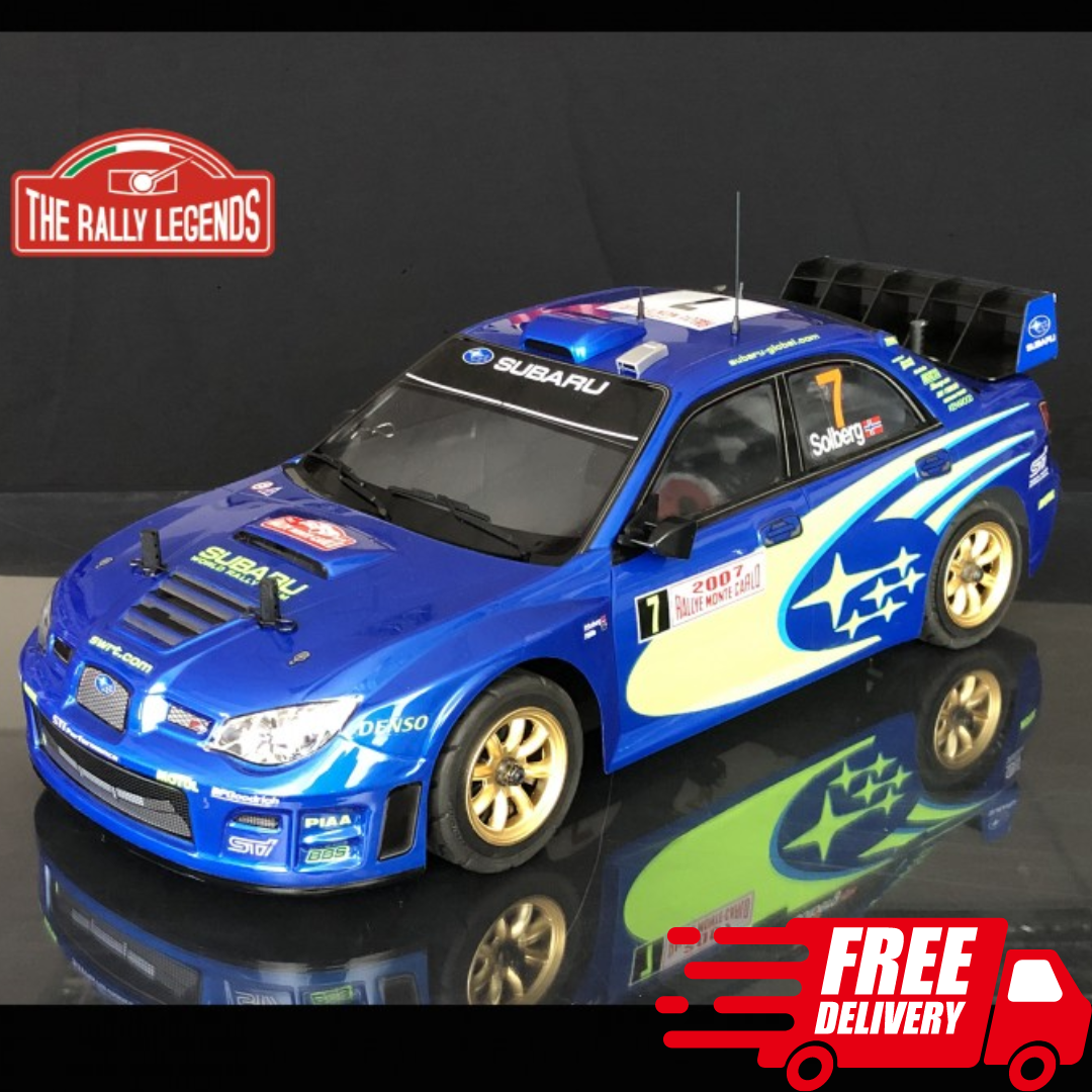 SUBARU IMPREZA WRC 2007 1/20 ラジコン シーシーピー Subaru Impreza WRC 2007 - Tamiya 1/10 - RC Model - YouTube