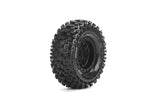 Louise CR-Uphill 1.0" Crawler Tires 7mm Hex Super Soft Mounted (2)