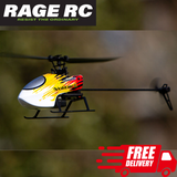 Rage RC Volitar X RTF Micro Heli w Stability System & Stunts RTF Red