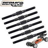 Bermco RC Parts BB Titanium Turnbuckle Kit 3.5mm Black Xray XB4D '25