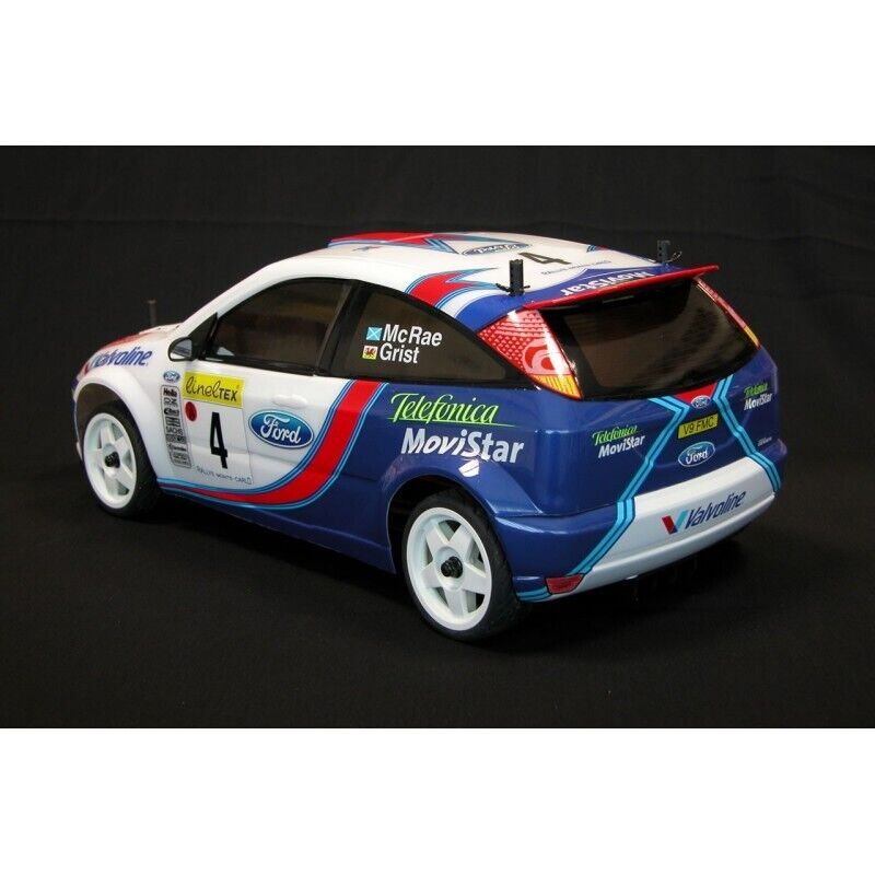 The Rally Legends Ford Focus WRC McRae Grist 2001 1/10 4wd RTR