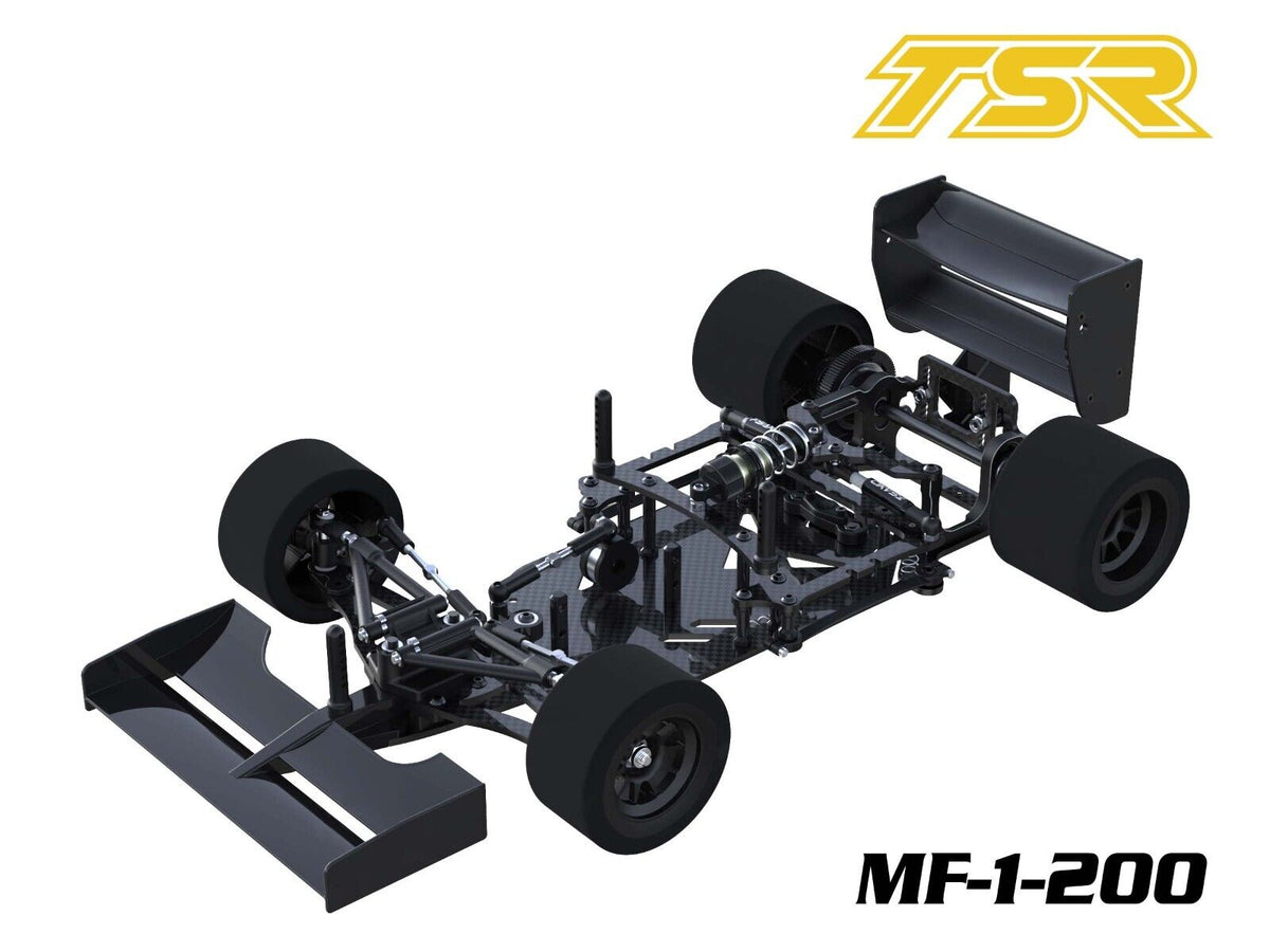 Team Saxo MF-1-200 Mini F1 RC Race Car Kit 1/10 2wd Racing Chassis