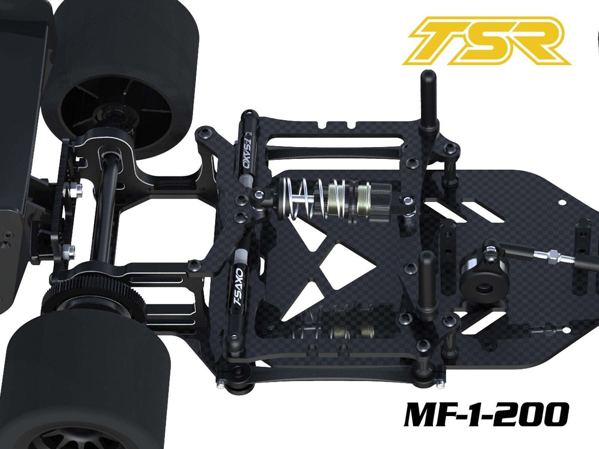 Team Saxo MF-1-200 Mini F1 RC Race Car Kit 1/10 2wd Racing Chassis