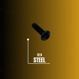 Bermco RC Parts Losi 22S Sprint 12.9 Black Steel Complete Screw Kit