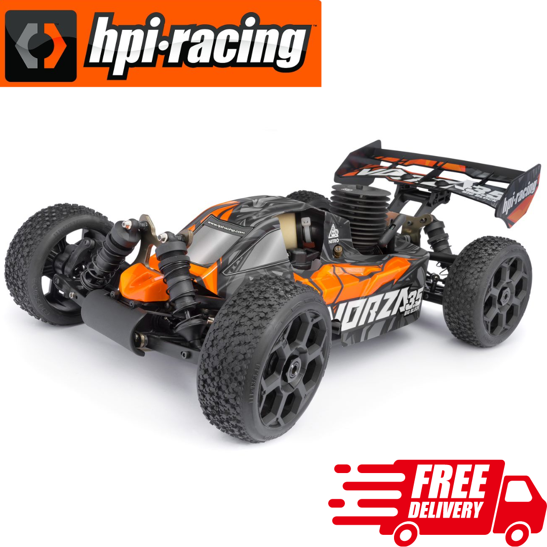 HPI Vorza 3.5 Nitro RC Buggy 1/8 4WD RTR Big Block RC Car Basher