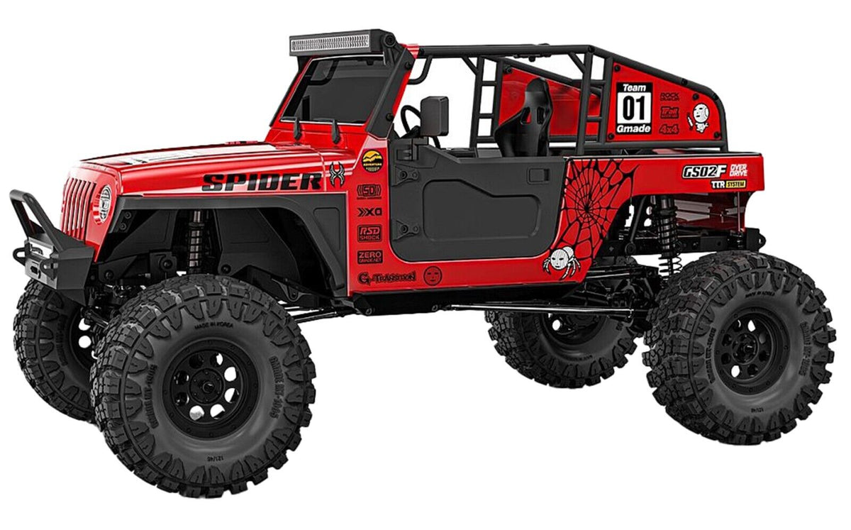 Gmade GS02F Spider Portal Kit - Durable 1/10 RC Crawler – Naughty