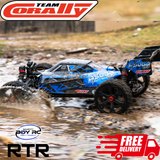 Team Corally Asuga XLR 6S RTR 4x4 Bashing Buggy Blue