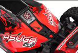 Team Corally Asuga XLR 6S RTR 4x4 Bashing Buggy Red