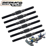 Bermco RC Parts BB Titanium Turnbuckle Kit 3.5mm Black Custom Works Rocket 5