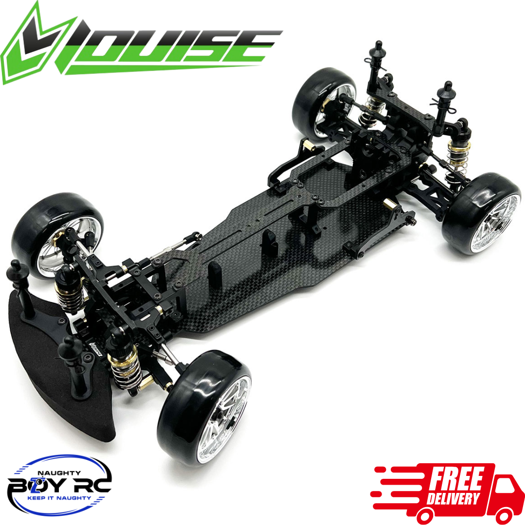 ルーシー Lousie RC LDXX Drift Chassis 1/10 2wd RWD Kit – Naughty Boy RC