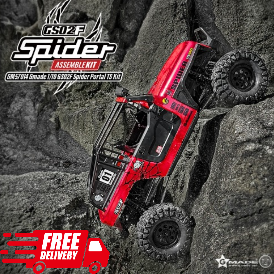 Gmade GS02F Spider Portal TS Assembly Kit 1/10 RC Rock Crawler