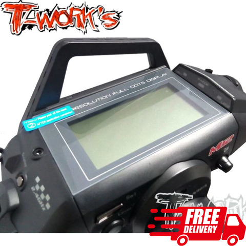 T-work's Sanwa MT12 Screen Protector Airtronics Radio RC Car Transmitter Part
