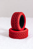 NBRC "Ridgs" 1/10 RC Car Tire Red, Blue, Green (4)