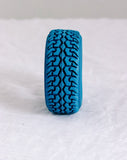 NBRC "Grips" 1/10 Car All Terrain Tires Blue, Red, Green