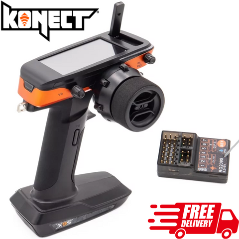 Konect X9S Transmitter Radio System w 9 Channel Receiver