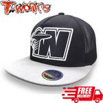 T-Work's Trucker Hat Team Flat Bill Snapback