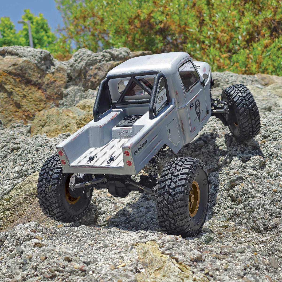 エレメントエンデューロEcto ポータル　クローラー　ラジコン Element Enduro Ecto Portal 1/10 Trail Truck Gray RTR Lipo Combo