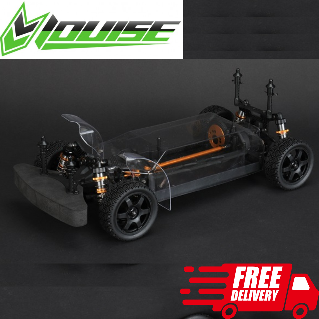 Louise RC LRX 1/10 4wd Rally Car Chassis Kit (Carten T410