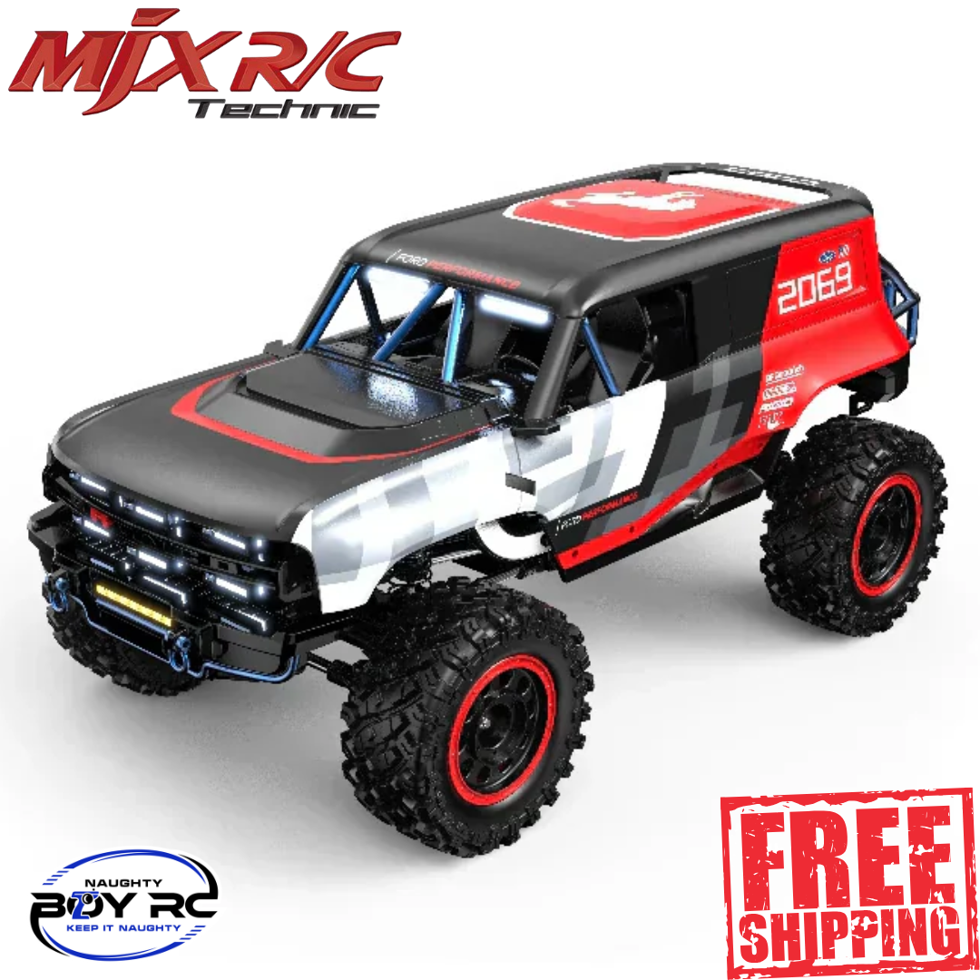 MJX Hyper Go H12P 1/12 Licensed Ford Bronco Baja 1000 Edition