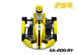Team Saxo GK-200 1/8 RC Go Kart KIT ARTR Yellow (PRE-ORDER)
