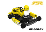 Team Saxo GK-200 1/8 RC Go Kart KIT ARTR Yellow (PRE-ORDER)