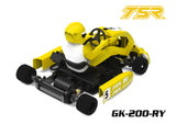 Team Saxo GK-200 1/8 RC Go Kart KIT ARTR Yellow (PRE-ORDER)