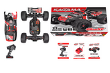 Team Corally Kagama XP 6S 1/8 RC Monster Truck 4x4 Brushless Red