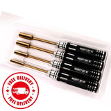 Naughty Boy RC Metric Nut Driver Set (4) 4.0,5.5,7.0,8.0mm