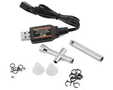 FMS FCX24 Smasher High Roller V2 1/24 4x4 Monster Truck RTR Red