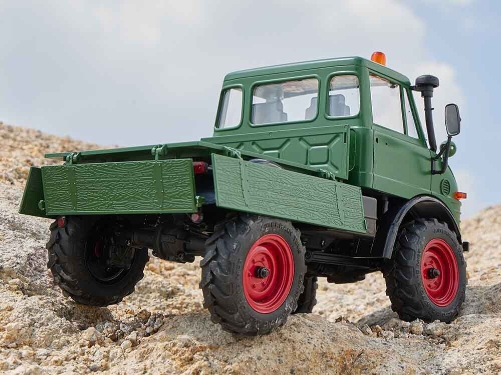 FMS FCX24 Mercedes-Benz Unimog 421 RTR 4x4 Truck Green – Naughty