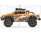 Gmade GS02F KOMODO Double Cab TS 1/10 4x4 Scale Truck RC Crawler Kit