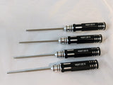 Naughty Boy RC Metric Hex Driver Set (4) 1.5, 2.0, 2.5, 3.0mm
