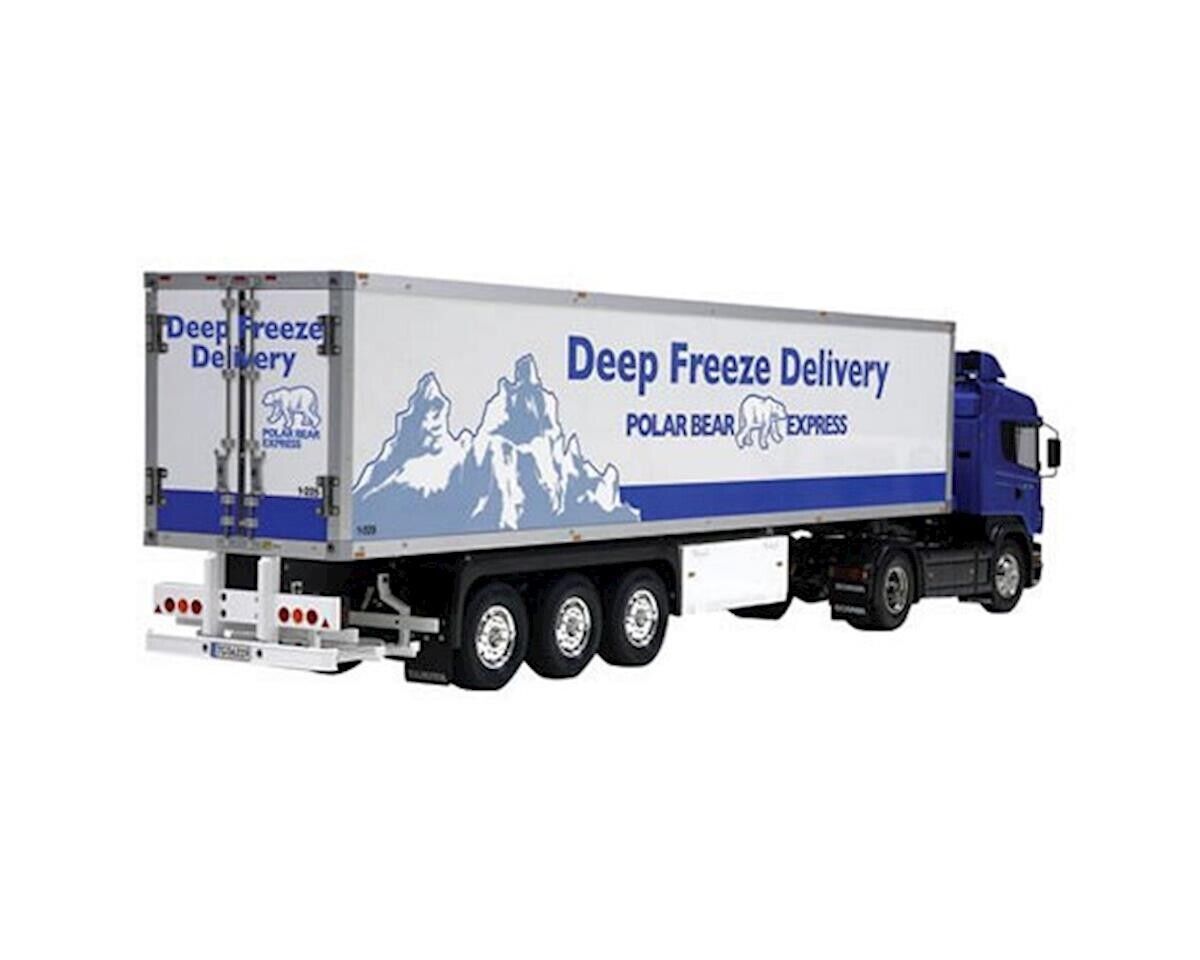 Tamiya 1/14 RC 3 Axle Reefer Trailer Kit Tractor Semi Truck