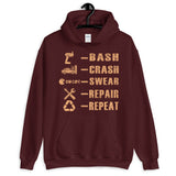 A BASHERS TO-DO LIST HOODIE