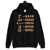 A BASHERS TO-DO LIST HOODIE