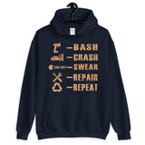 A BASHERS TO-DO LIST HOODIE