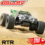 Team Corally Kagama 4 4S 1/10 Monster Truck RTR Green