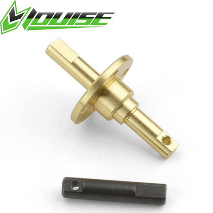 Louise LNBA205 Drive Shaft & Spur Gear Hub Gear Diff metal parts for radio control cars, designed for durability and precision in rc car assemblies.