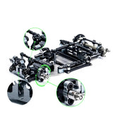 XBILITY One 1/28 Performance RWD Chassis Kit w TORQ Servo