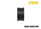 Team Saxo WE-002 1/10 Touring Car Spoke Wheels On road RC Racing Black White (8)