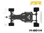 Team Saxo F1-180-V4 1/10 F1 Car Kit