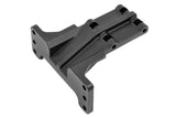 Black plastic structural component part designed for remote control cars, identified as Team Corally COR00180-539 Wing Mount Connecting Brace.