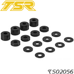 Team Saxo TS02056 GT Front Suspension Spacer Set (16)