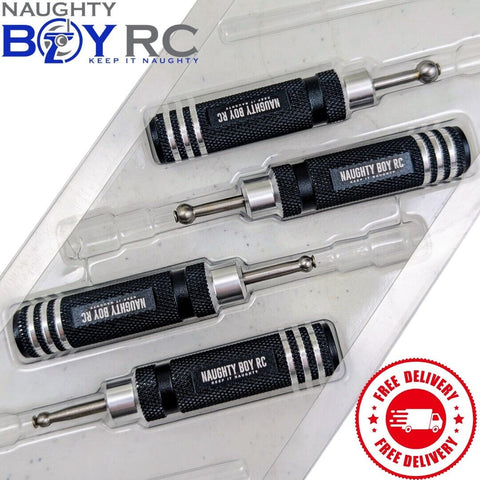 Naughty Boy RC Ball Head Reamer Set 4, 4.7, 5.7, 6.7