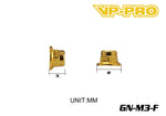 VP-PRO GN-M3-F Gold M3 Flange Locknuts (20)