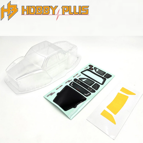 Hobby Plus HBP240362 Lizard LCG Clear Body w Decals CR18P